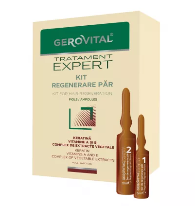 Gerovital - Kit Regenerare Par - Fiole